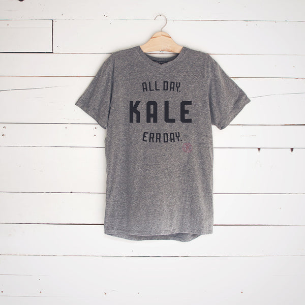 Kale. All Day. Err Day. Slim Gym V-neck