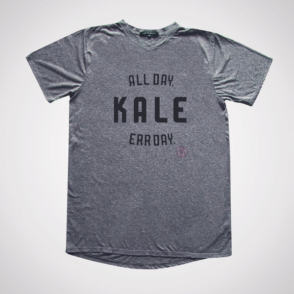 Kale. All Day. Err Day. Slim Gym V-neck
