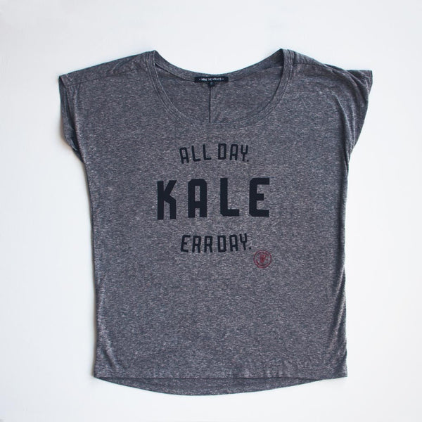 Kale. All Day. Err Day. Boxing Kimono Tee