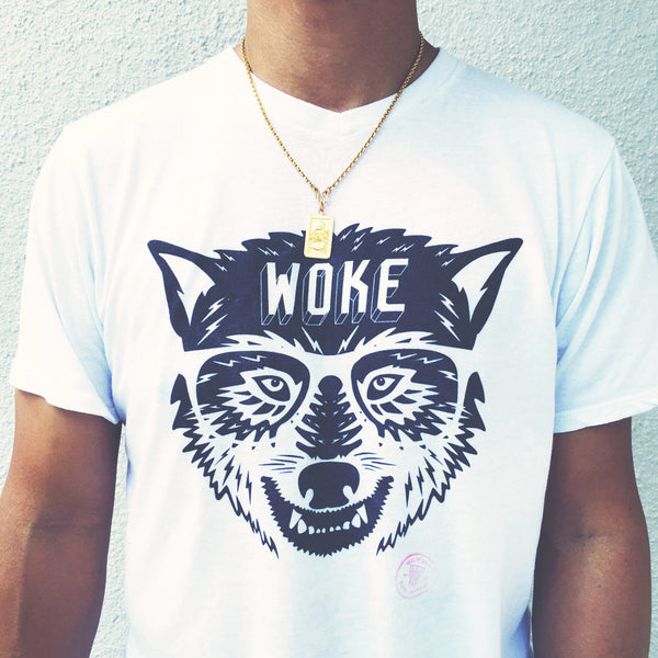 Woke Wolf Slim Gym V-neck